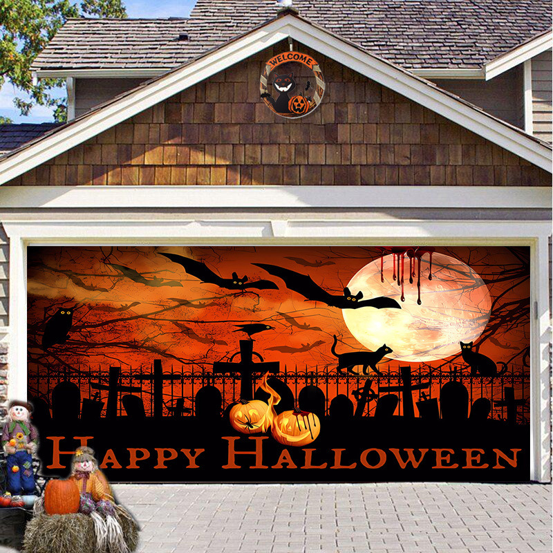 Custom Halloween Backdrop